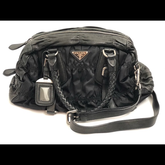 Prada Handbags - Prada Tessuto Gaufre Doctor Bag